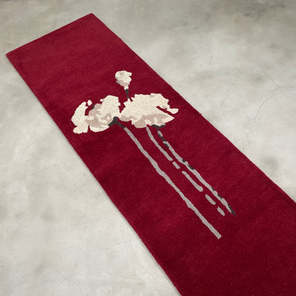 Crimson Tulip Rug